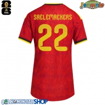 Maglie da calcio Belgio Alexis Saelemaekers #22 Prima Maglia Femminile Mondiali 2026  Manica Corta